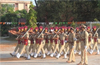 A parade to mark recent police promotions in city